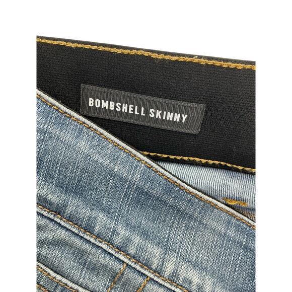 Torrid Jeans Bombshell Skinny Denim Stretch Dark Wash Women’s Size 26R New NWT - Picture 8 of 16